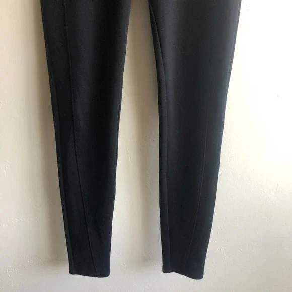 Spanx Assets Ponte Black Shaping Leggings Pants - Picture 5 of 6